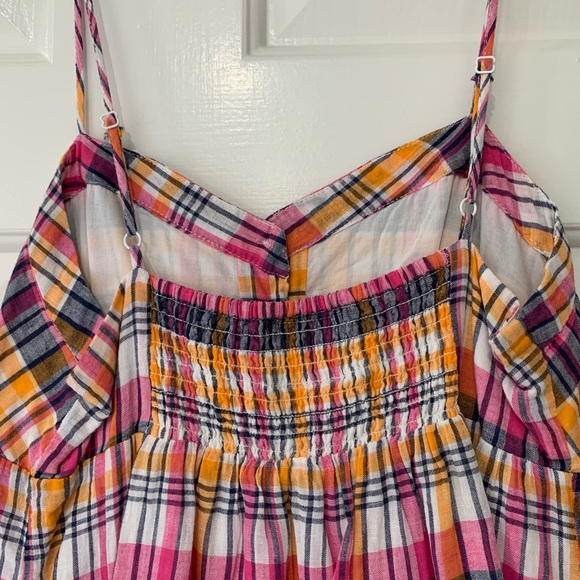 Like New Plaid Lined Sundress by Old Navy - Picture 4 of 10